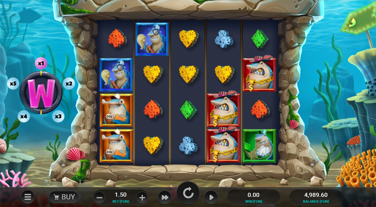 Shark Wash игровой автомат онлайн. 